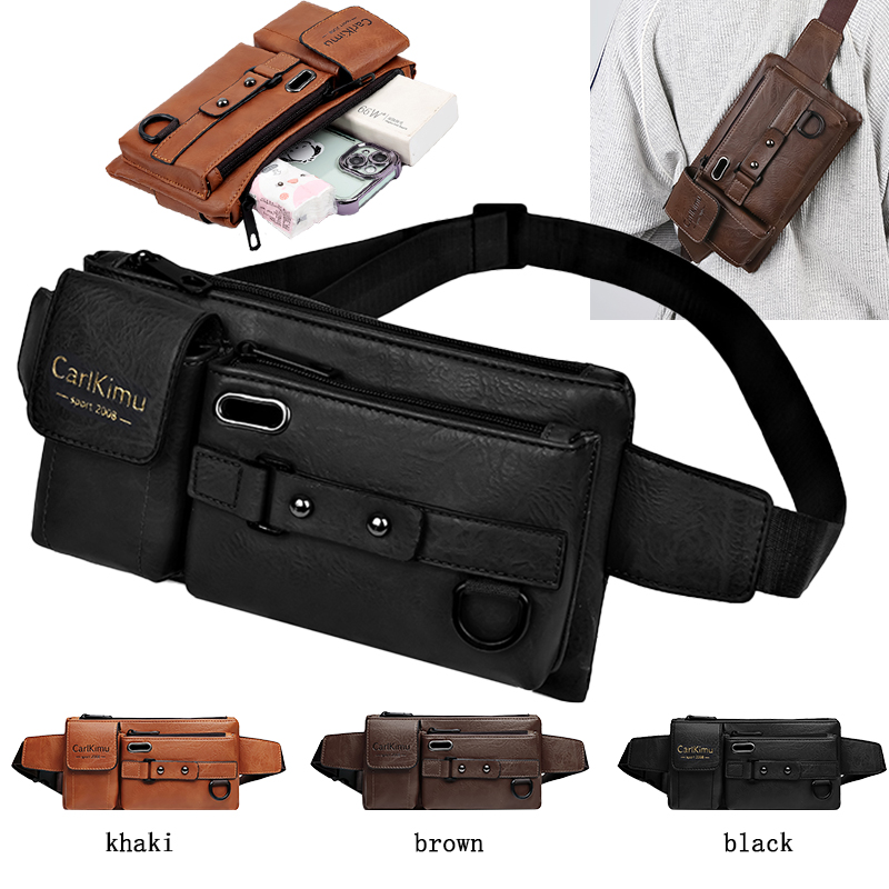 Saddle Bag Leather - New style, high-quality ladies' waist bag,