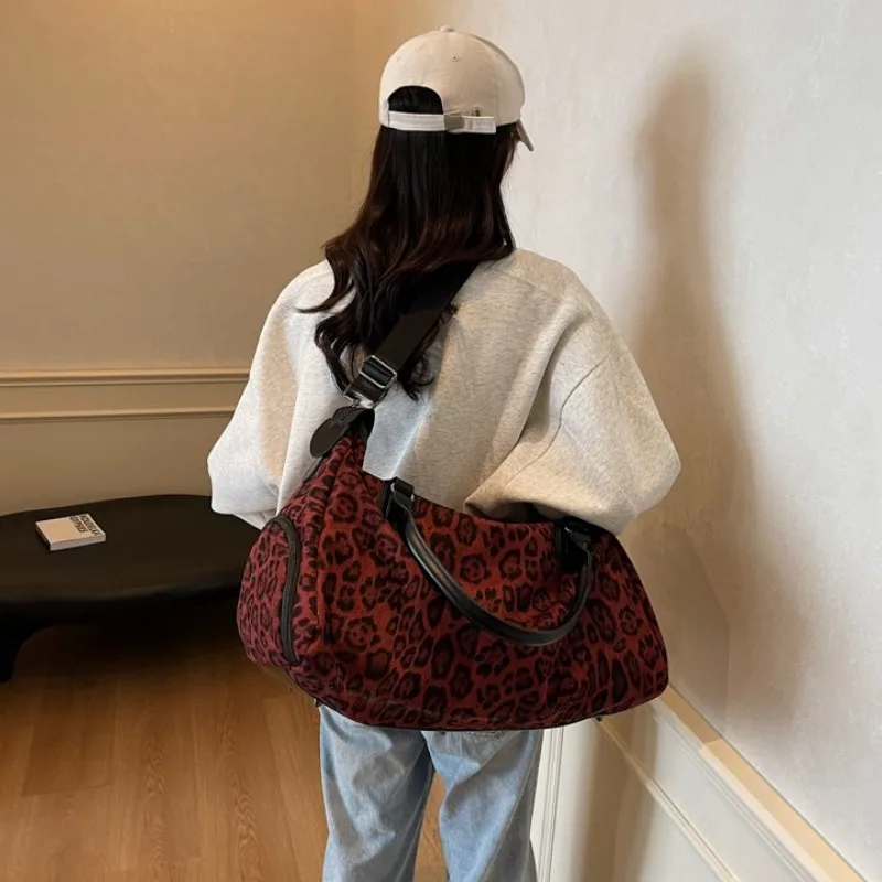 Women Bags Discount - Hot Trendy Leopard Personality Large Capacity