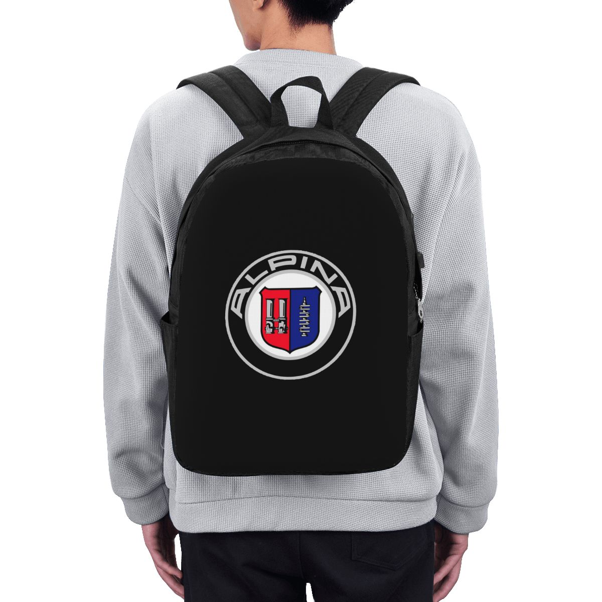 Women Bags For Travel - Alpina - Classic Car Logos Backpack