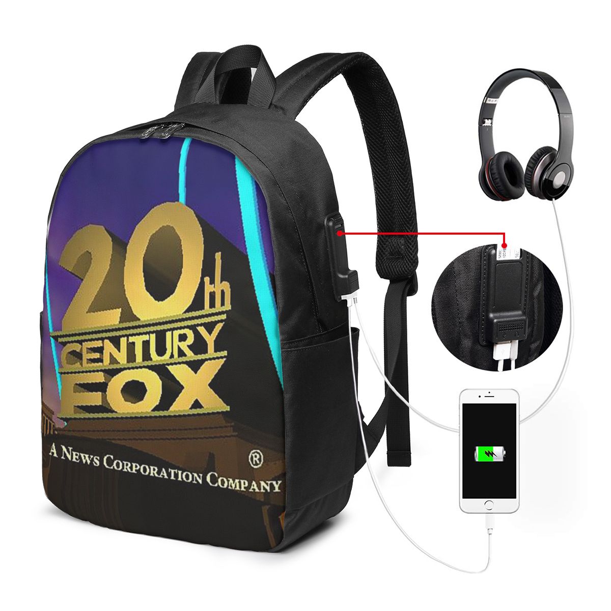 Women Bags For Travel - 20th Century Fox Classic Backpack Travel