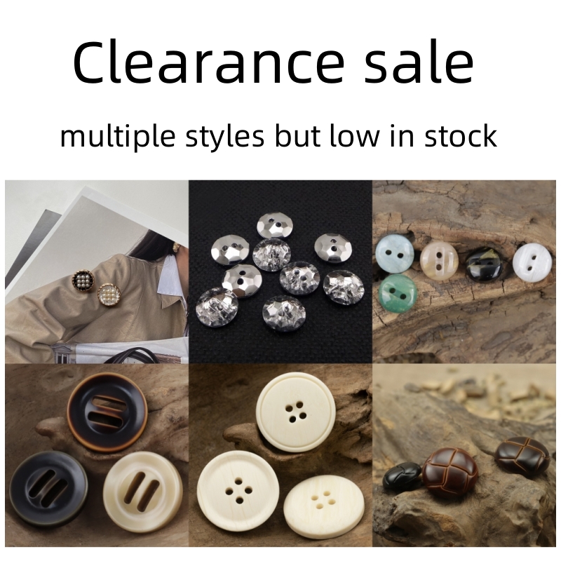 Women Bags Clearance - 10Pcs/bag Retro Style Art Craft Buttons
