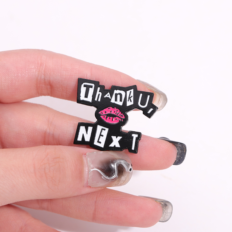 Thank U Next Enamel Pins Cute  - Women Bags Next review and price
