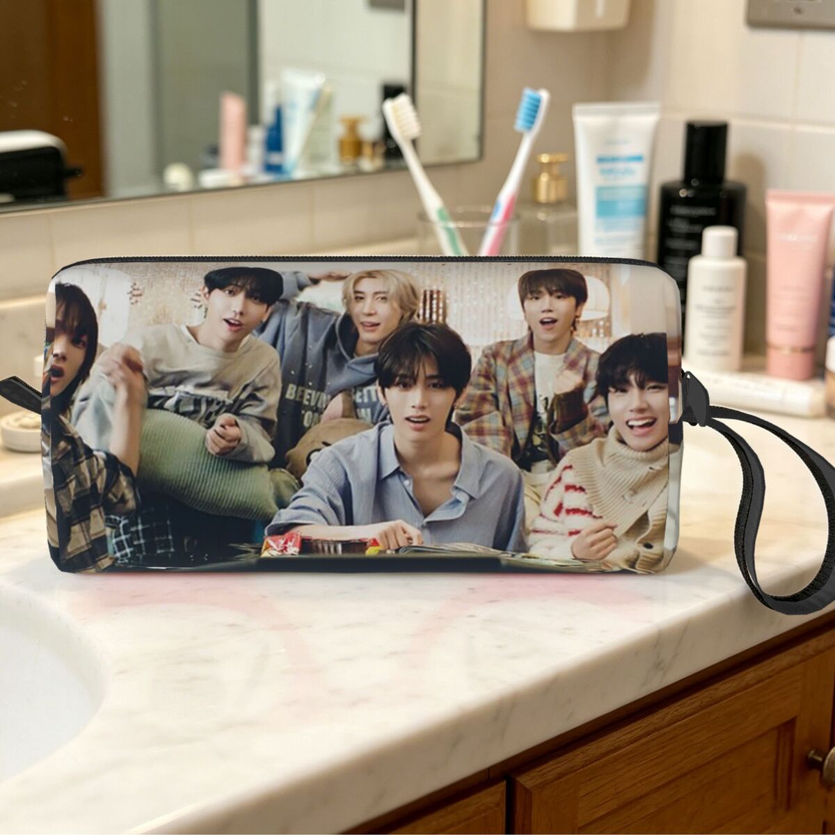 Boy Next Door KPOP Makeup Bag  - Women Bags Next review and price