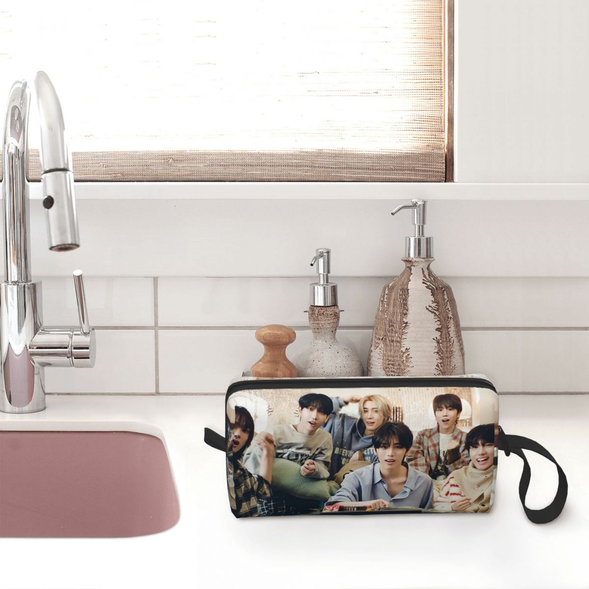 Boy Next Door KPOP Makeup Bag  - Women Bags Next review and price