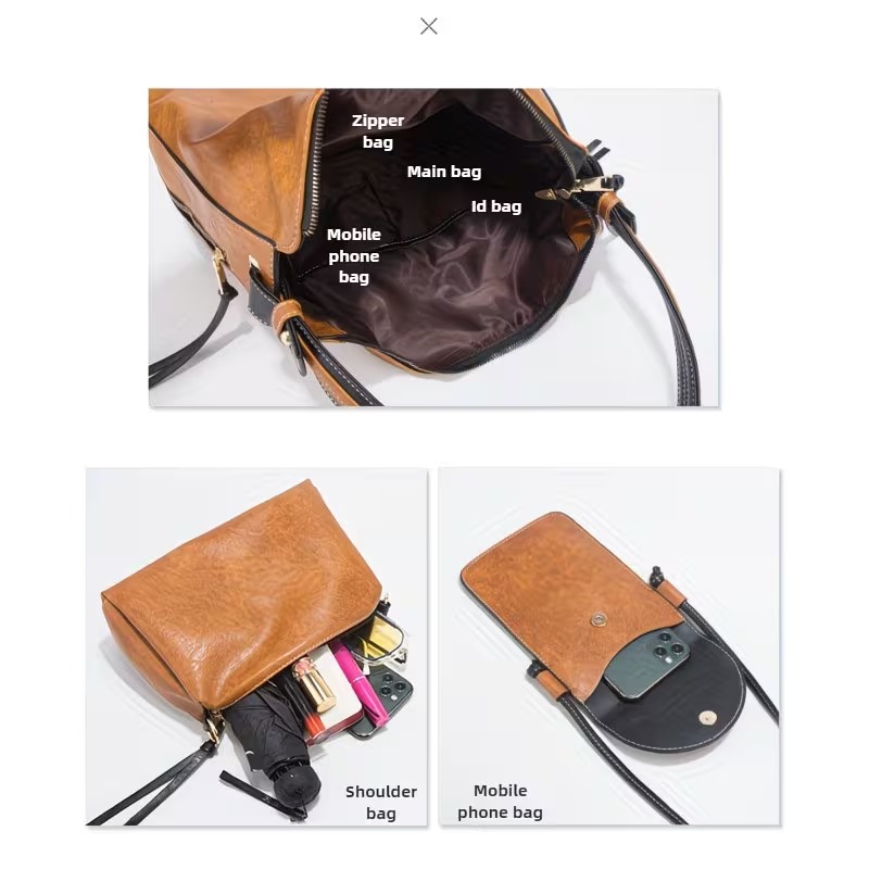 Women's Bag Set - 4-piece Set. - Phone Bag Crossbody review and price