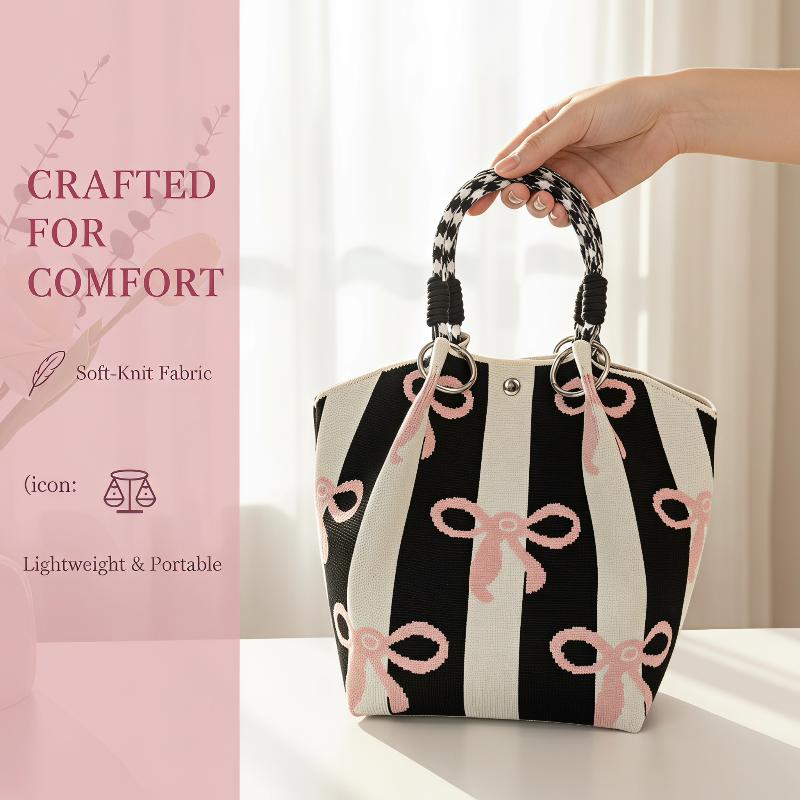 Knitted Women Tote Bag With St - Women'S Work Bags Tote review and price