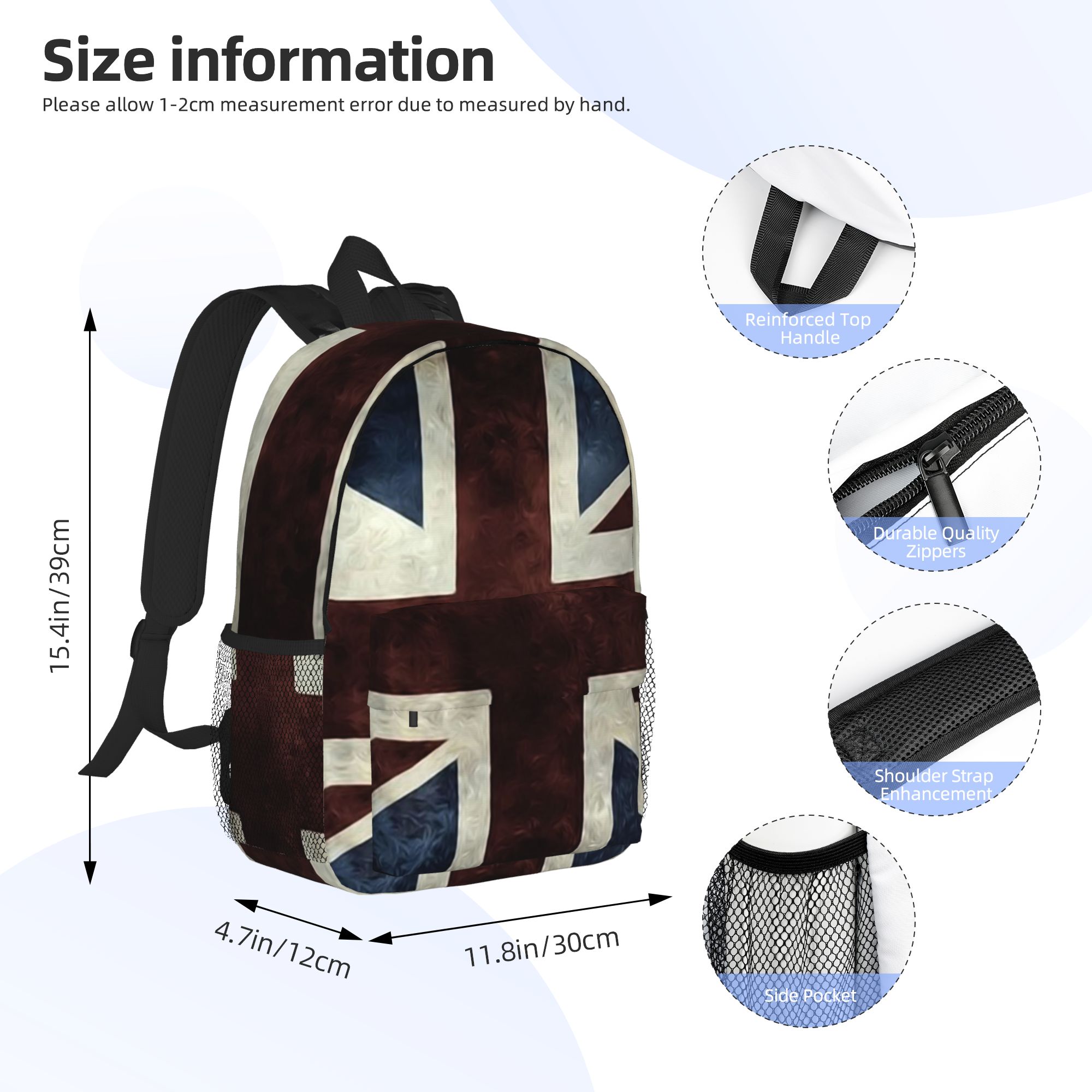Union Jack Flag Of The UK Back - Women Bags Uk Sale review and price