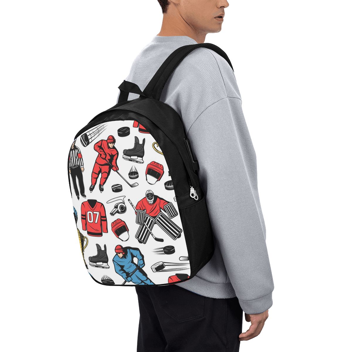 Ice Hockey Players On Rink Bac - Women Bags For Travel review and price