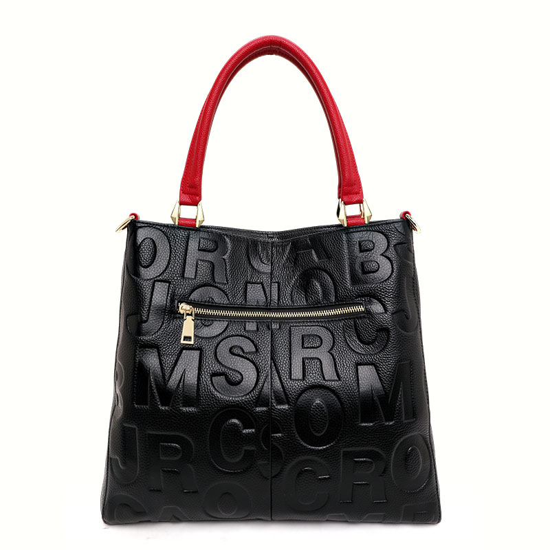 Genuine Cowhide Embossed Lette - Women'S Work Bags Tote review and price