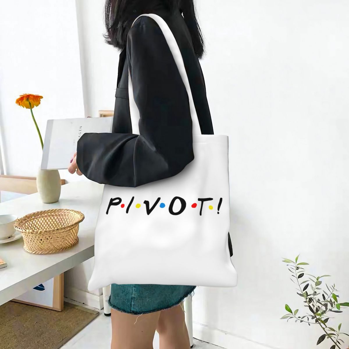 Friends Pivot Canvas Tote Hand - Women Bags Ross review and price