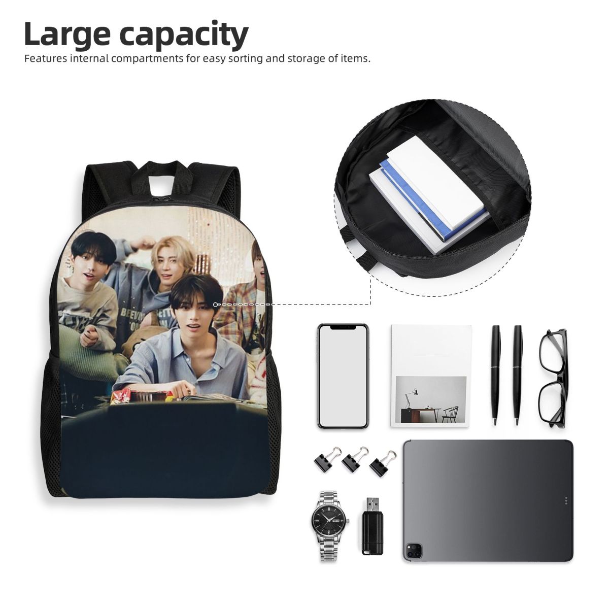 Boy Next Door KPOP Student Bac - Women Bags Next review and price