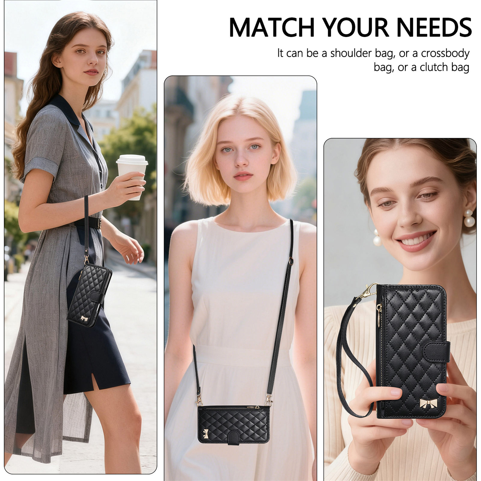 PU Leather Crossbody Flip Wall - Phone Bag Crossbody review and price