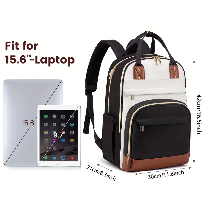 Women Two Tone Laptop Backpack - Women Bags For Travel review and price