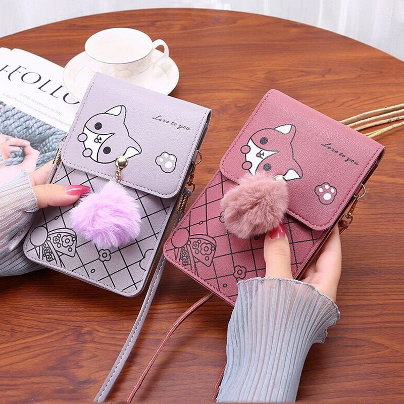 Cute Cartoon Pattern Touch-Scr - Phone Bag Crossbody review and price