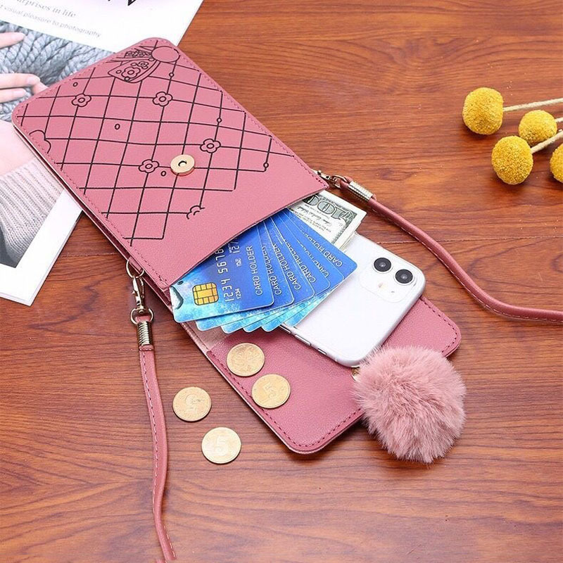 Cute Cartoon Pattern Touch-Scr - Phone Bag Crossbody review and price
