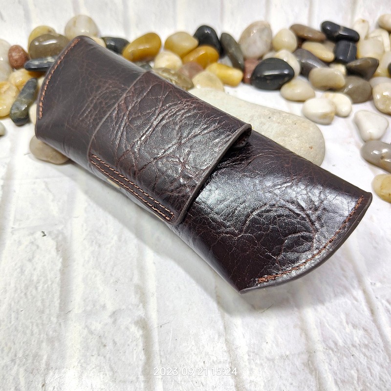 Blongk Glasses Case Waist Bag  - Saddle Bag Leather review and price