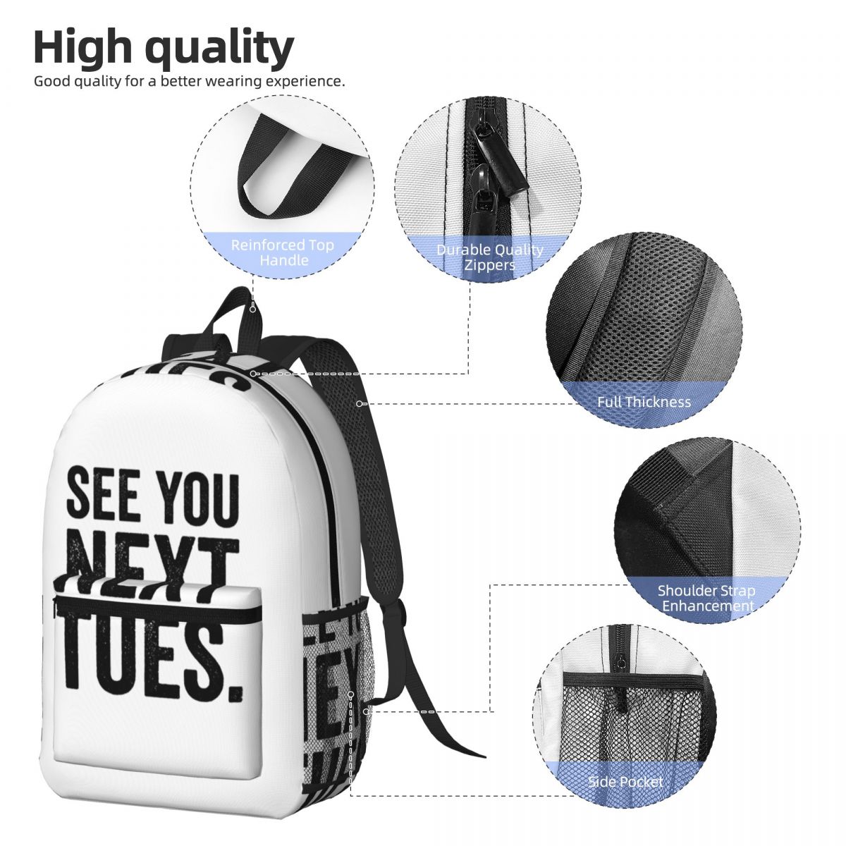 See You Next Tuesday Swearing  - Women Bags Next review and price