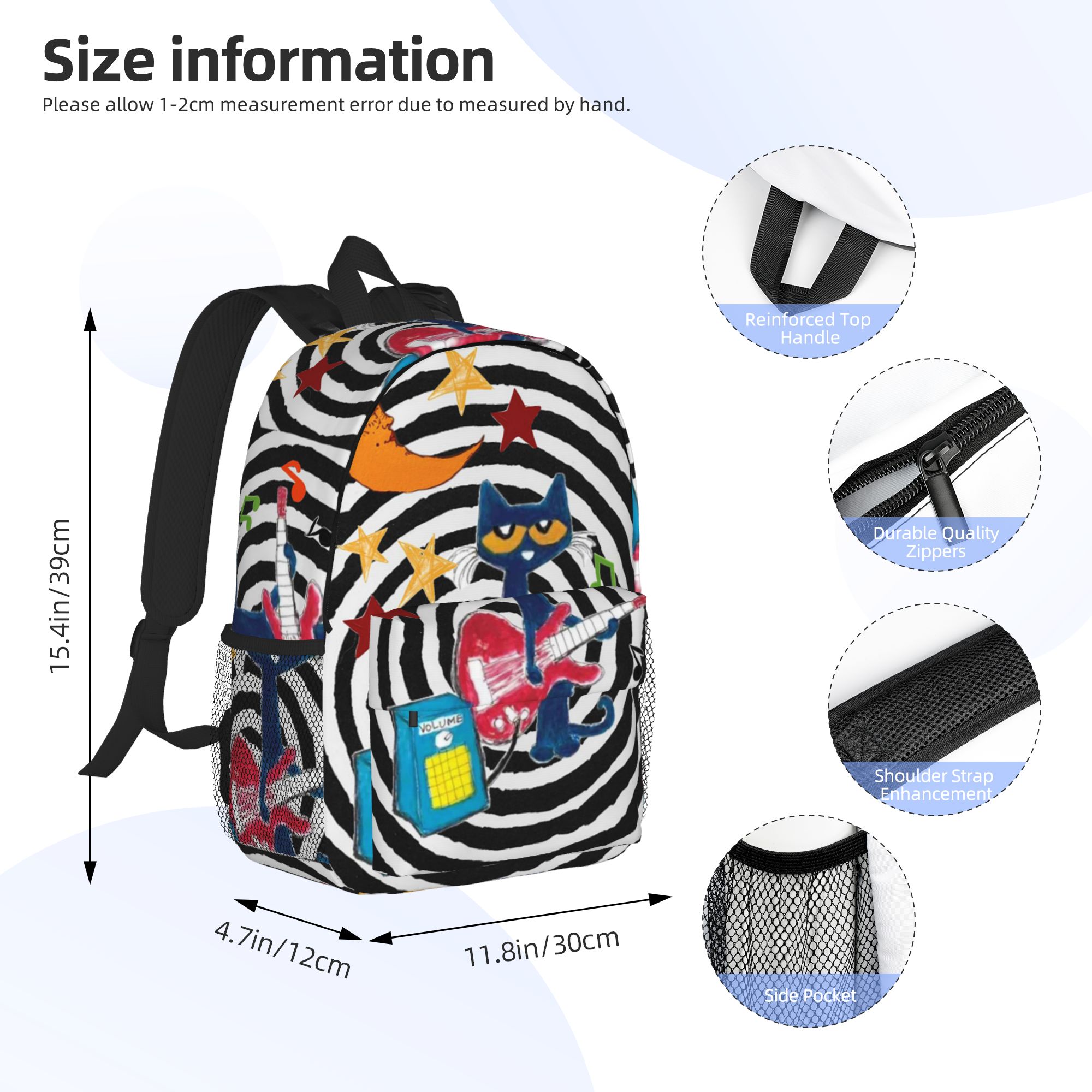 Pete The Cat Backpack Hot Sale - Women Bags Discount review and price